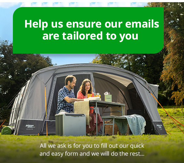 Help us ensure our emails are tailored to you 