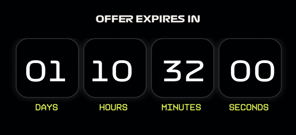 OFFER EXPIRES IN