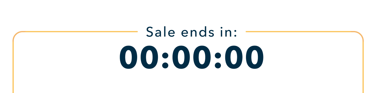 Don't Miss It! Sales End In...