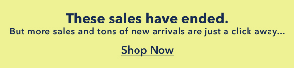 Extended today only! Sale ends in...