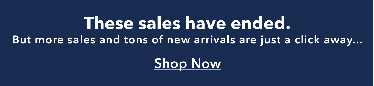 Today only! Sale ends in...