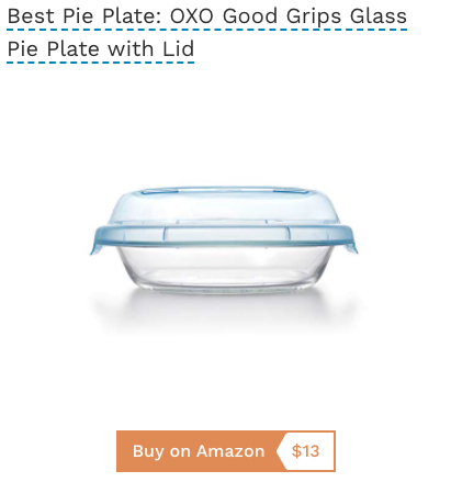 pie plate