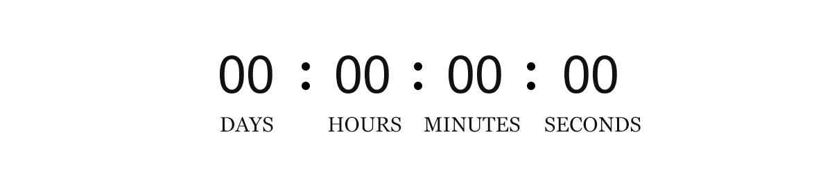 Countdown to Relaxation Day