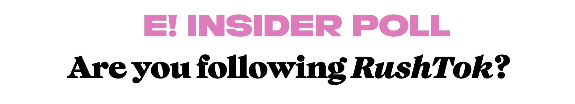 Are you following RushTok?