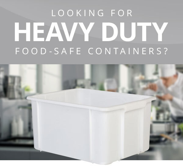 Browse our range of hygienic containers