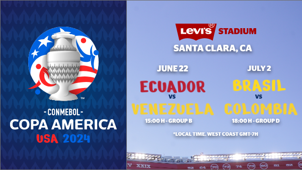Access Your Exclusive Presale to CONMEBOL Copa America at Levi's