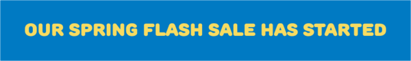 Spring Flash Sale savings start in: