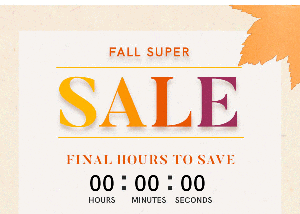Final hours to get $15 off instantly when you spend $100! Shop Now
