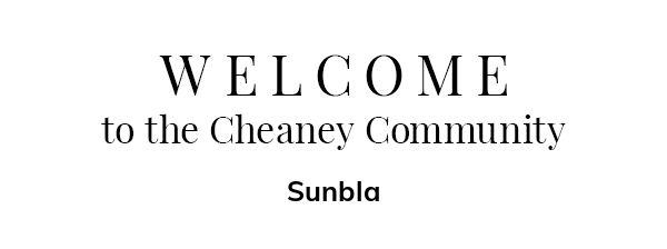 welcome to the cheaney community