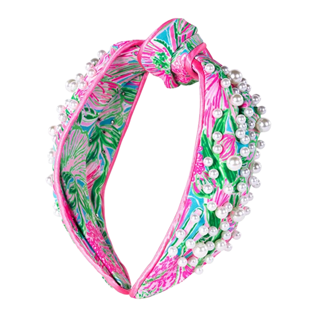Lilly Pulitzer Knotted Pearl Headband