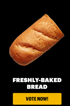 Freshly-baked bread