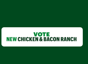 Vote New Chicken & Bacon Ranch